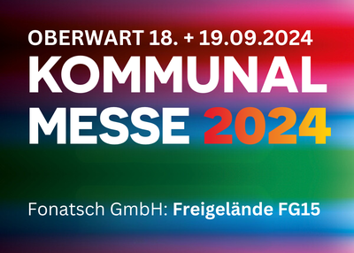 Wir sind auf der Kommunalmesse in Oberwart!