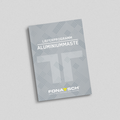 Lieferprogramm "Aluminiummaste"