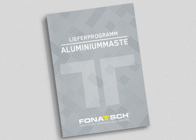 Lieferprogramm "Aluminiummaste"