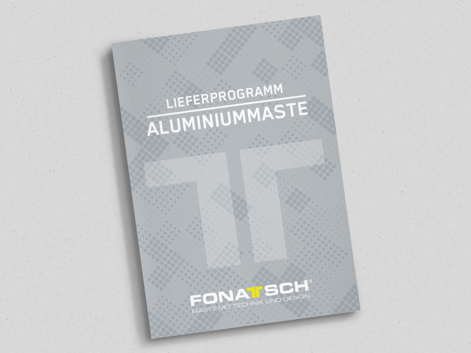 Lieferprogramm Aluminiummaste